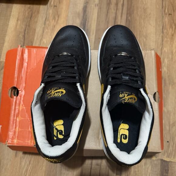2004 Nike Air Force 1 Black University Gold Batman main image 7
